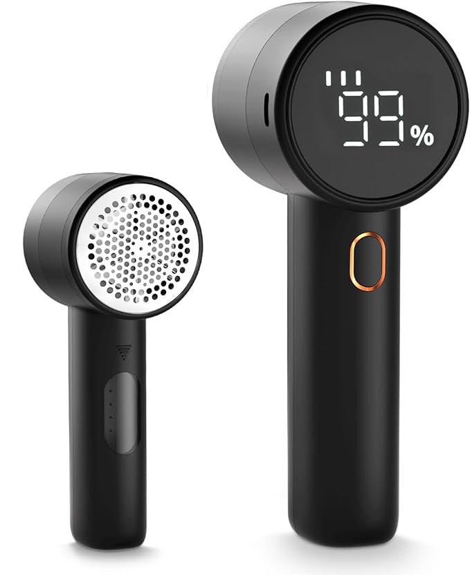 Élan Precision Fabric Shaver & Lint Remover — Rechargeable