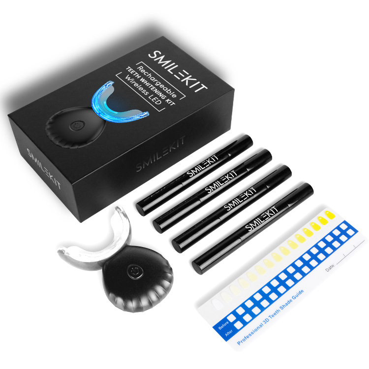 Radiant Smile Kit — Wireless LED Teeth Whitening Set