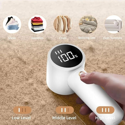 Élan Precision Fabric Shaver & Lint Remover — Rechargeable