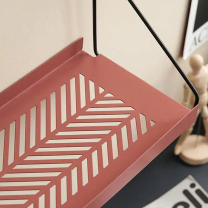 The Haven Modern Shelf — Decorative Metal Floating Wall Storage