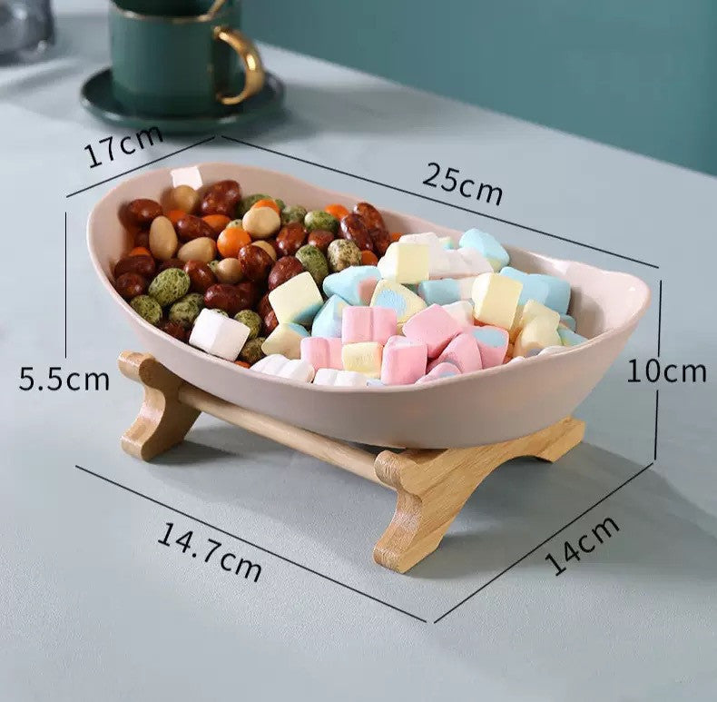 Haven Trinket Dish — Ceramic Candy & Keepsake Bowl