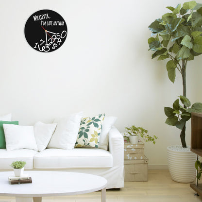 Mirror Clock — Digital Decorative Wall Timepiece