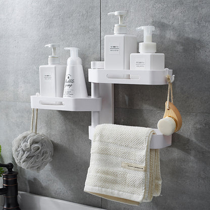 Storage Rack — Rotating No-Drill Organize